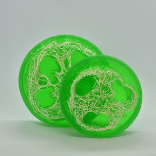 Glycerine Loofah Soap - Coconut Lime